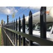 Security Fencing - Custom sizes - Spike top - Black or Dark Grey or White Spear top or Flat