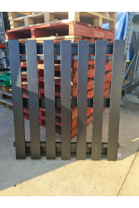 Picket Gates 65 or 100 mm Slats - Black or Dark Grey Pickets Custom Size