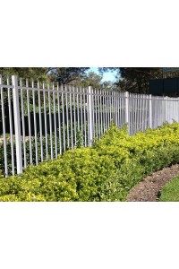 Security Fencing - Custom sizes - Spike top - Black or Dark Grey or White Spear top or Flat