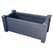 Aluminium Planter Box Custom Sizes high quality White, Grey, Black, Merbau