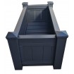 Aluminium Planter Box Custom Sizes high quality White, Grey, Black, Merbau