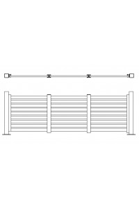 Heavy Duty Back Wall - DEsigned for Pool Pump or Equipment Boxes where the back wall may be needed to HANG ITEMS
