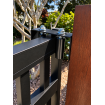 Slat Sliding Gate Roller Kit - Black and 7m Track