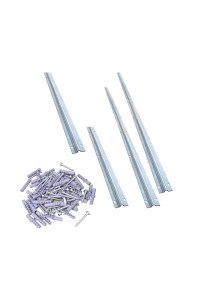 Slat Sliding Gate Track - Extra metres only - MUST BUY ROLLER KIT AS WELL