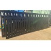 Hamptons Style - 65mm Sla5s - 3 Colours SWING Gates - Slats on TOP & BOTTOM- DIY