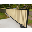 Sliding Slat Gate VERTICAL SLATS - Made to Measure from Slats - SQM PRICE Gates
