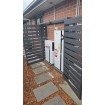 Solar Battery Covers - Slatted - White Aluminum - Roof & Door Options - See SQM Guide