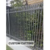 Security Fencing - Custom sizes - Spike top - Dark Grey - See description Custom