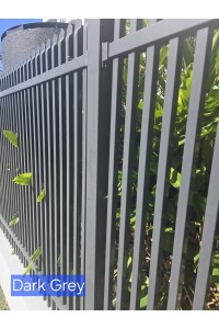 Security Fencing - Custom sizes - Spike top - Dark Grey - See description Custom