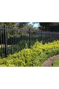 Security Fencing - Custom sizes - Spike top - Black or Dark Grey or White Spear top or Flat