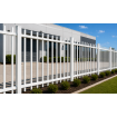 Black Square Top Security Fencing - Custom sizes - Square top 