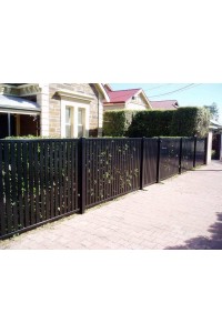 Aluminium Posts - Heavy Duty 100 x 100 x 3.5mm - Per Metre in BLACK or WHITE with Alloy cap Post