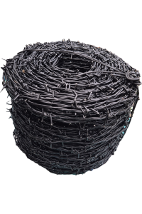 Barbed Wire DELIVERED 2.7mm x 300m Wire coated in PVC BLACK