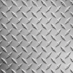 2.5mm Aluminium Diamond Sheet 1000x1200 DELIVERED