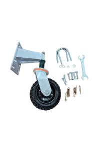 White Gate Wheel Heavy Duty - Free Delivery