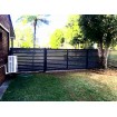 Sliding Slat Gate - Horizontal 100mm SLATS Made to Measure from Slats - SQM PRICE Gates