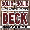 138mm Honorwood SOLID COMPOSITE DECKING  - HAMPTONS White  - Per Lineal Metre