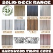138mm Honorwood SOLID COMPOSITE DECKING  - HAMPTONS White  - Per Lineal Metre