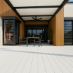 138mm Honorwood SOLID COMPOSITE DECKING  - HAMPTONS White  - Per Lineal Metre