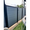 Swing Gate - Horizontal Composite T&G Boards Made to Measure from Slats - SQM PRICE Guide