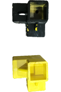 FRP Fiberglass Corner-Bracket Black or Yellow PICKUP