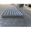 FRP Walkway or Stair Treads DELIVERED Anti Slip Resin Fiberglass 1220mm x 310mm 12x12 GREY Grit Stairs