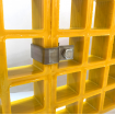 6x C-Clips for FRP Walkway Grates C-Clip 