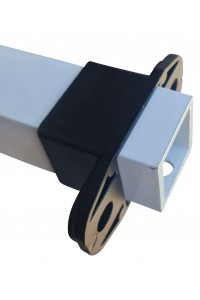 30x30 Hanger Brackets suitable for 30mm Joist Box Tube White or Black - EACH