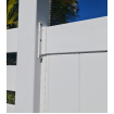 Polymer VERTICAL T&G Slat Fence - All Custom Sizes in PVC - SQM Guide
