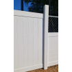 Polymer VERTICAL T&G Slat Fence - All Custom Sizes in PVC - SQM Guide