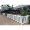 960h Post Picket PVC Fence **Pickup** White Temporary Portable Fencing Events