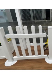 Picket Fence 1000 wide x 990 high **Delivered** Temporary PVC Polymer Event Fencing - Portable