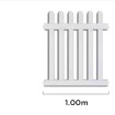 960h Post Picket PVC Fence **Pickup** White Temporary Portable Fencing Events