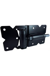 PVC Gate Hinges (Pair) Black Gate Temporary Fence Portable Fencing Events Entry