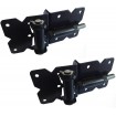 PVC Gate Hinges (Pair) Black Gate Temporary Fence Portable Fencing Events Entry