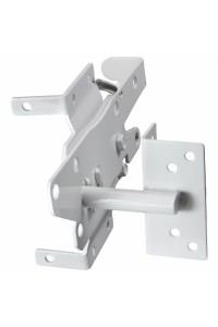 GATE LATCH White FOR PVC, POLYMER or VINYL FENCING