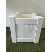 Hamptons PVC Square Planter Box